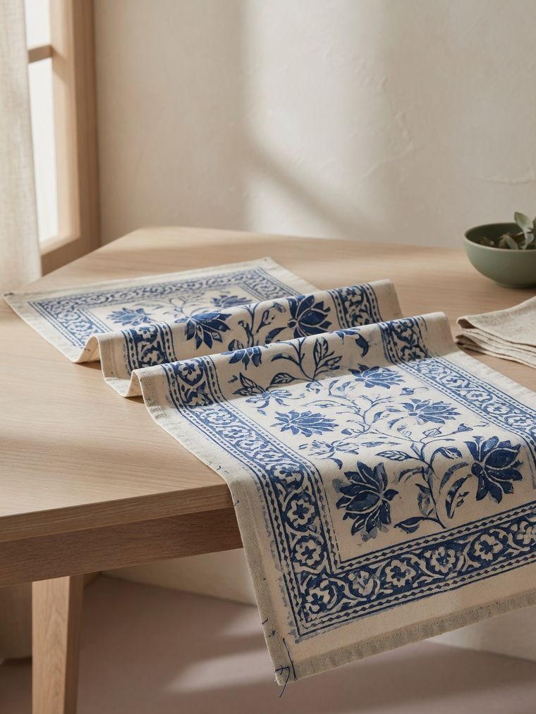 Block-print Table Runner
