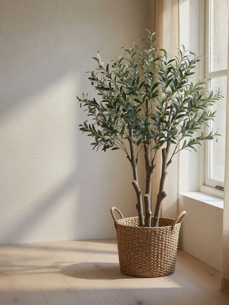 Faux Olive Tree — 120cm
