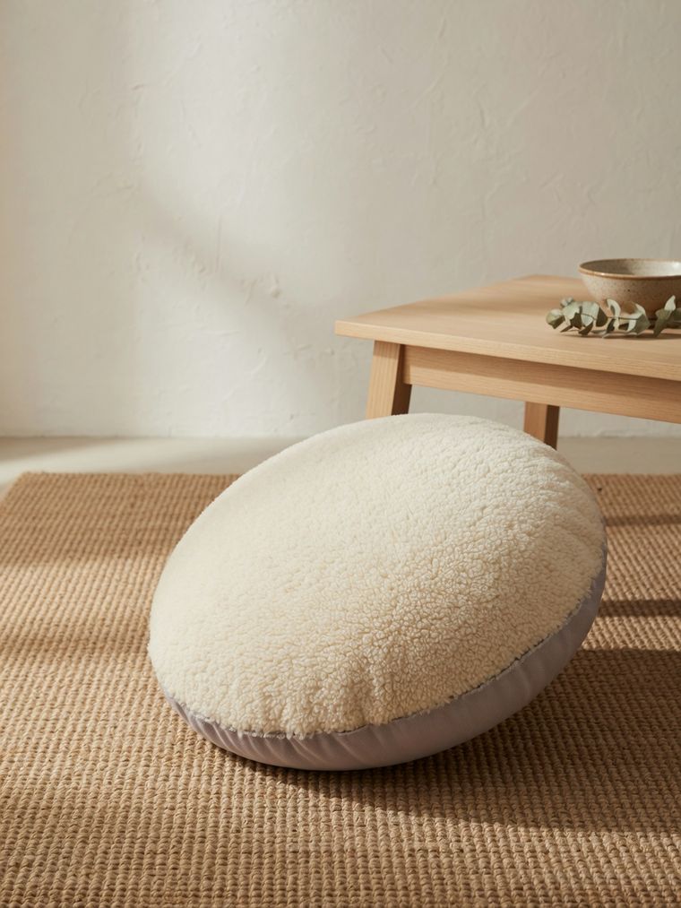 Floor Cushion — Shearling